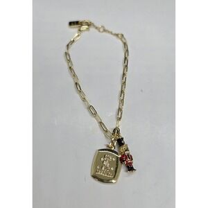 Pura Vida Elf (NLPs23) Son Of A Nutcracker Charm Paperclip Bracelet Anklet